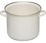 Riess Hoher Topf ohne Deckel 22 cm 6,00 l 0274-033 - Wei&szlig;