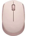 Logitech M171, Beidh&auml;ndig, Optisch, RF Wireless, 1000 DPI, Pink - Rosa