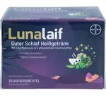 Lunalaif Guter Schlaf Hei&szlig;getr&auml;nk mit Melatonin, 20 St. Beutel