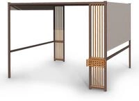 Blumfeldt Pergola, Pavillons Wasserdicht, Stabil & Winterfest, Windichte Aluminium