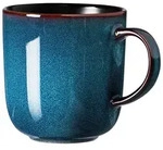 Kaffeebecher bali - 400 ml Keramik blau 6 St&uuml;ck. - Blau