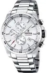 Festina Herren Uhr Elegant Edelstahl Armbanduhr silber UF20463/1 - Silber