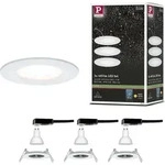 Paulmann LED Einbauleuchte Nova Basisset starr - Wei&szlig;