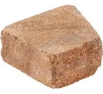 Mauerstein iBrixx Twist Terracotta 23 cm x 21,5 cm x 10 cm - Orange