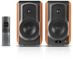 EDIFIER S1000W Regallautsprecher WLAN Bluetooth 120W Hi-Res - Braun
