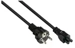 Good Connections Schutzkontakt-Stecker an C5 schwarz 1,8m - Schwarz