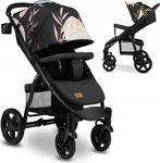 Lionelo Annet Plus Lovin Kinderwagen-XXL-Verdeck, EVA-R&auml;der, 5-Punkt-Gurt
