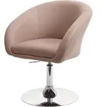Esszimmerstuhl HWC-F19, K&uuml;chenstuhl Stuhl Drehstuhl Loungesessel, drehbar