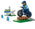 LEGO City Fahrradtraining der Polizei, Bausatz, 5 Jahr(e)