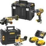 DEWALT 3er Akku-Kombopack 18V XR + 2 Akku + Schnellladeger&auml;t