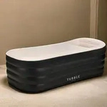 Tubble&reg; Royale Badewanne Aufblasbar Onyx Black 255 Liter - Faltbare Badewanne f&uuml;r
