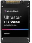 M.2 2.5Zoll WESTERN DIGITAL Ultrastar DC SN650 SSD U.3 15MM 7680GB 6.4cm PCIe TLC