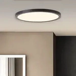 BRILLIANT LED Aufbaupaneel TUCO | &Oslash; 25 cm funktionale Deckenleuchte | 16 W 2100 lm