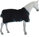 Horseware Amigo Bravo 12 50g Turnout Regendecke Navy/Turquoise, Horseware
