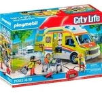 PLAYMOBIL City Life 71202 Rettungswagen mit Licht und Sound - Bunt