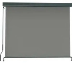 Senkrechtmarkise Balkon 120x250cm Markise mit Kassette Sichtschutz Outdoor...