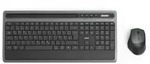 Multi-Device-Tastatur-/Maus-Set "KMW-600 Plus", Schwarz/Anthrazit (001 - Grau/Schwarz