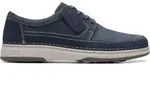 Clarks Nature 5 Lo - Navy Kombi Leder Gr&ouml;&szlig;e: 44.5 Normal - Navy - 44,5