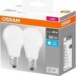 Osram LED E27 8.5W 806LM 2PACK LED-Lampe, Birnenform, Sockel E27, 8,5 Watt,