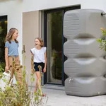 GARANTIA Gartentank CUBUS 1000L betongrau - Grau
