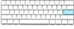 Ducky DKON2061ST, Kabelgebunden, USB, Mechanischer Switch, QWERTY, RGB-LED, Wei&szlig; -