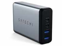 Satechi 75W Dual Type-C PD Travel Charger - Space Gray (Grau)