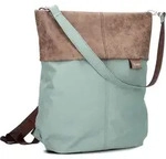 Zwei Handtasche f&uuml;r Erwachsene in hell_blau 606-86-00056 - Blau