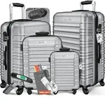 KESSER&reg; 4tlg. Hartschalenkofferset Hartschalenkoffer Reisekoffer Set...