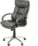 byLIVING Chefsessel Paul-XXL, Drehstuhl mit gepolsterten Armlehnen und Wippmechanik,
