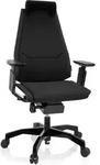 hjh OFFICE High End B&uuml;rostuhl GENIDIA BLACK Ergonomischer Schreibtischstuhl mit