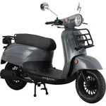 Motorroller Adria 50 ccm 45 km/h EURO 5 grau - Grau