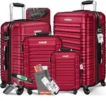 KESSER&reg; 4tlg. Hartschalenkofferset Hartschalenkoffer Reisekoffer Set...
