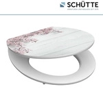 SCH&Uuml;TTE WC Sitz FLOWERS AND WOOD High Gloss mit MDF Holzkern, hochgl&auml;nzender