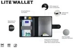 LED LENSER Portemonnaie LED 150lm 1Li-Ion IP54 57x91x11mm Leder sw LITE WALLET