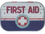 Nostalgic-Art - Pillendose - Nostalgic Pharmacy - First Aid Blue - Blau