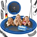 KESSER&reg; Nestschaukel 120cm Tellerschaukel H&auml;ngeschaukel Rundschaukel Schaukel