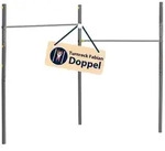 HUDORA Turnreck Fabian Standard/Pro - einfache/doppelte Turnstange f&uuml;r Kinder &