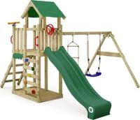 Spielturm Wickey MultiFlyer Light mit Schaukel und Rutsche in Gr&uuml;n - Gr&uuml;n