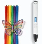 Filapen 3D-Stift Set & 5x PCL Filamente (25 meter) Weiss - Blau