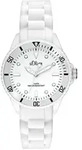 s.Oliver Damenuhr M&auml;dchenuhr Armbanduhr Silikonband Analoguhr SO-2296-PQ -...