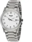 Boccia Herren Armbanduhr 3619-01 Classic Titan - Silber