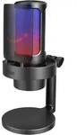 FIFINE Microphone USB set Podcast Studio PC Kondensator Gaming RGB-Steuerung,
