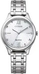 Eco Drive Solar Damenuhr Citizen EM0500-73A Edelstahl weisses Ziffernblatt