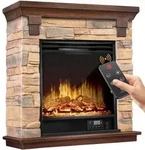 KESSER&reg; Elektrokamin Standkamin LED 3D-Flammeneffekt 1800W, mit Wochentimer &
