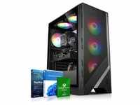 kiebel.de Gaming PC Cobra V AMD Ryzen 5 5500, 32GB DDR4, NVIDIA RTX 4060 8 GB,...
