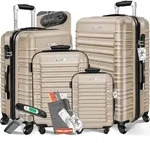 KESSER&reg; 4tlg. Hartschalenkofferset Hartschalenkoffer Reisekoffer Set Reisekofferset