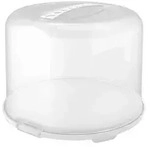 Rotho Tortenglocke XL mit hoher Haube Fresh - KuchenTransportbox 35,5 x 34,5 x...