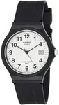 Uni Uhr Casio MW-59-1B - Schwarz/Wei&szlig;