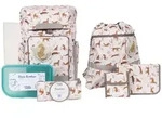 School Mood Rebel Air Leopard Nordic Collection Set 8tlg. - Wei&szlig;