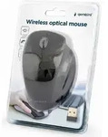 gembird Maus OPT WIRELESS 6 Tasten USB Nano-Empf&auml;nger schw. - Schwarz